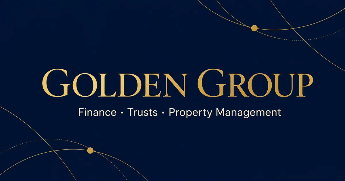 Golden Group illustrative concept cover